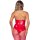 Leg Avenue Lack Boned Bodysuit L