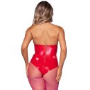 Leg Avenue Vinyl Boned Bodysuit M