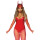 Leg Avenue Vinyl Boned Bodysuit M
