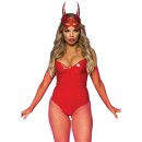 Leg Avenue Lack Boned Bodysuit S