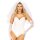 Leg Avenue Lack Boned Bodysuit L