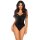 Leg Avenue Sequin Boned Crotch Bodysuit M