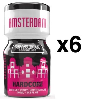 AMSTERDAM HARDCORE 10 ml 6-144 Stück