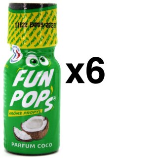 FUN POPS Propyl Coconut Fragrance 15 ml 6-100 Stück