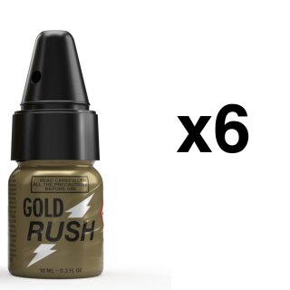 GOLD RUSH 10 ml +  Inhalateur 6-144 Stück