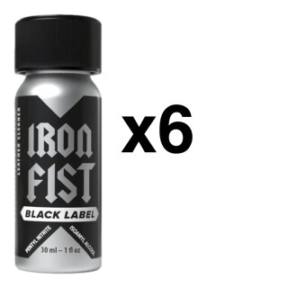 IRON FIST BLACK LABEL 30 ml 6-144 Stück