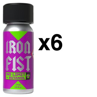 IRON FIST NO LIMIT BUTANOL 24 ml 6-144 Stück