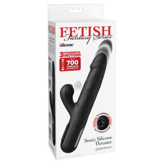 Fetish Fantasy Sonix Silicone Thruster Black