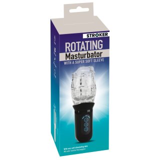 You2Toys Stroker Rotating Masturbator Clear