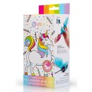 B-Vibe unicorn plug with tail multicolour 3.8 cm