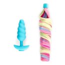 B-Vibe unicorn plug with tail multicolour 3.8 cm