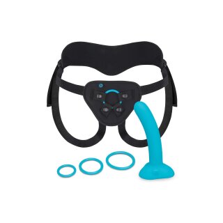 B-Vibe Every Body Strap-On Geschirrset mit Dildo Mehrfarbig 15 cm