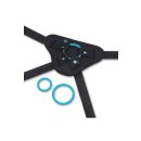 B-Vibe Every Body Strap-On Geschirrset mit Dildo Mehrfarbig 15 cm