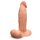B-Vibe Slipskin Breiter Dildo Beige 23 cm