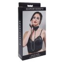 Sportsheets Velvet Noir Collar & Leash