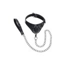 Sportsheets Velvet Noir Collar & Leash