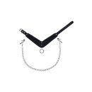 Sportsheets Velvet Noir Collar & Removable Clamps