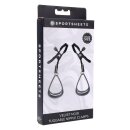 Sportsheets Velvet Noir Tuggable Nipple Clamps
