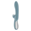 Evolved Take Your Flick Rabbit Vibrator Blue 24.2 cm
