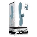 Evolved Take Your Flick Rabbit Vibrator Blue 24.2 cm
