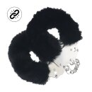 Ouch! Sturdy Fluffy Handcuffs Black
