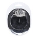 Ouch! Sturdy Fluffy Handcuffs Black