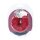 Ouch! Sturdy Fluffy Handcuffs Dark Red