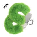 Ouch! Sturdy Fluffy Handcuffs Green