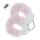 Ouch! Sturdy Fluffy Handcuffs Light Pink