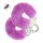 Ouch! Sturdy Fluffy Handcuffs Light Purple