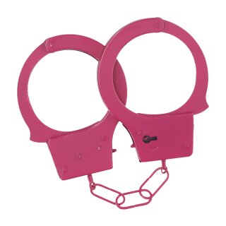 Ouch! Classic Metal Handcuffs Pink