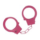 Ouch! Classic Metal Handcuffs Pink