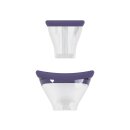 Sensual Rechargeable Vulva and Breast Pump Purple