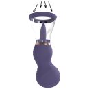 Sensual Rechargeable Vulva and Breast Pump Purple