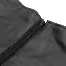 Ouch! Zip-Up Full Arm and Shoulder Sleeve Restraint Black