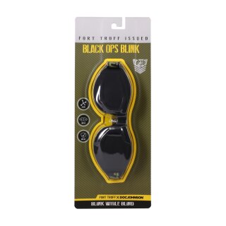 Doc Johnson Black Ops Blink Augenmaske Schwarz