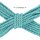 Ouch! Polyester Bondage Rope 10 m Blue