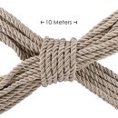 Ouch! Polyester Bondage Rope 10 m Gold