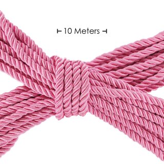Ouch! Polyester Bondage Rope 10 m Pink
