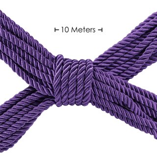 Ouch! Polyester Bondage Rope 10 m Purple