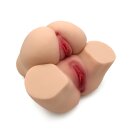 Kiotos Masturbator Double Pussy & Ass Beige 5.6 kg