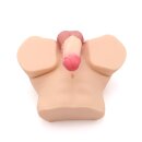 Kiotos Masturbator Penis in Ass & Dildo Beige 6.5 kg