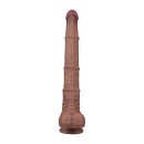 LoveToy Nature Cock Dual Layered Bendable Dildo Beige...