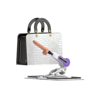 ZSEX Fuck Machine Purple with White Bag 20 cm