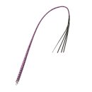 RISE Feather Hard Peitsche Leder Schwarz Lila
