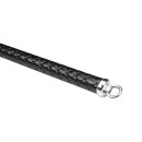 RISE Feather Hard Peitsche Leder Schwarz Lila