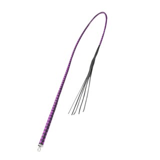 RISE Feather Soft Whip Leather Purple Black