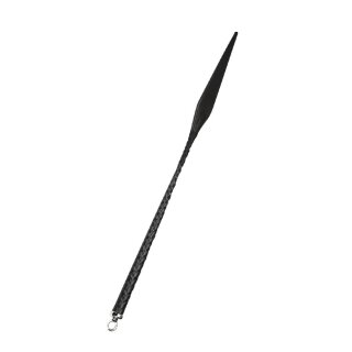 RISE Pulse Devil’s Tongue Whip Leather Black