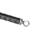 Rise Long Flogger with Soft Ends Black