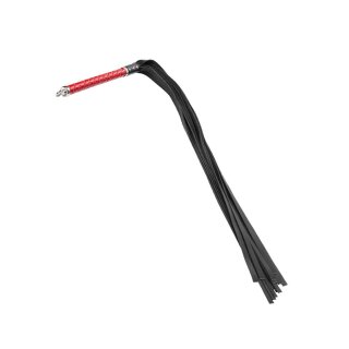 Rise Langer Flogger mit weichen Enden Rot